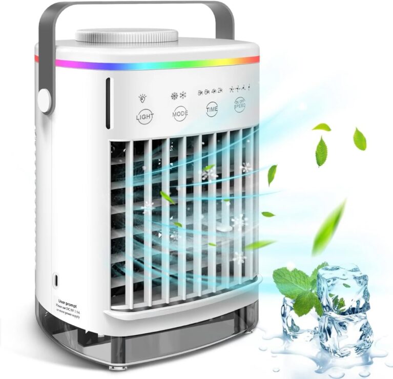 TiMT Mini Portable Air Conditioner Fan