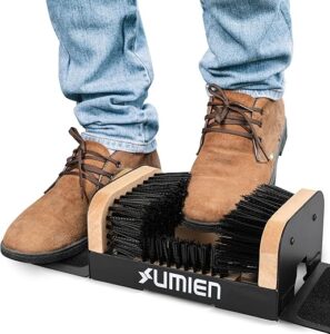 Umien™ Boot Scraper Outdoor Shoe Brush - Shoe Cleaner Brush, Boot Scrubber - Heavy Duty Shoe Cleaning