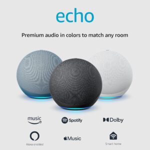 Amazon Echo with Premium Sound and Alexa