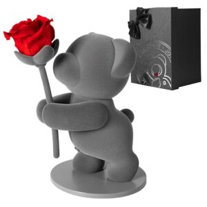 Eternal Rose and Teddy Bear Gift Set