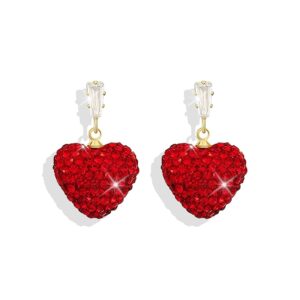 Heart Earrings for Valentine's Day Gifts