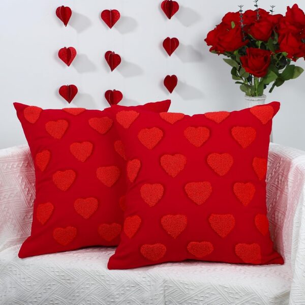 Peony Man Valentine's Day Pillow Covers