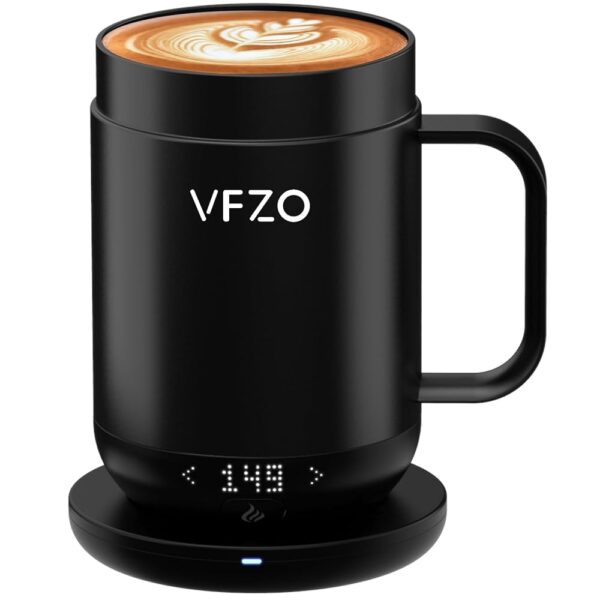 Smart Self-Heating Coffee Mug with Display