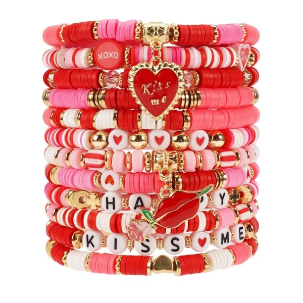 XOXO Love Heart Stackable Bracelets